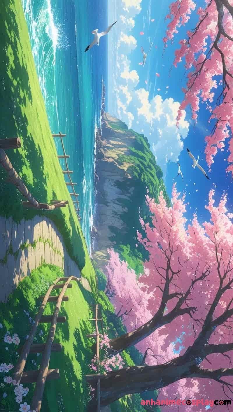 ảnh phong cảnh anime đẹp